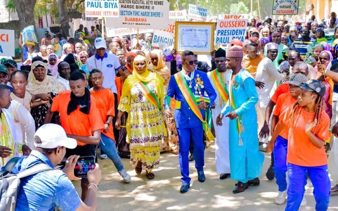 Retour du Commandeur de l’Ordre du Mérite Industriel Centrafricain, le député SALMANA AMADOU ALI,