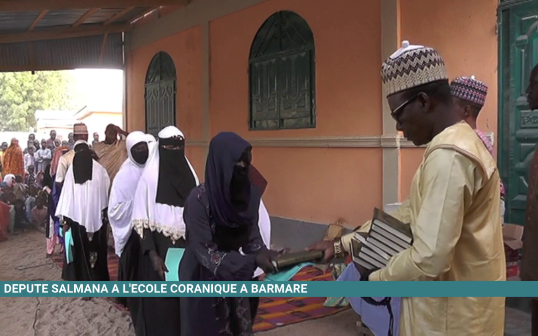 Don du Député Salmana a l’école Coranique  Madarassa Insha Allah de Barmaré