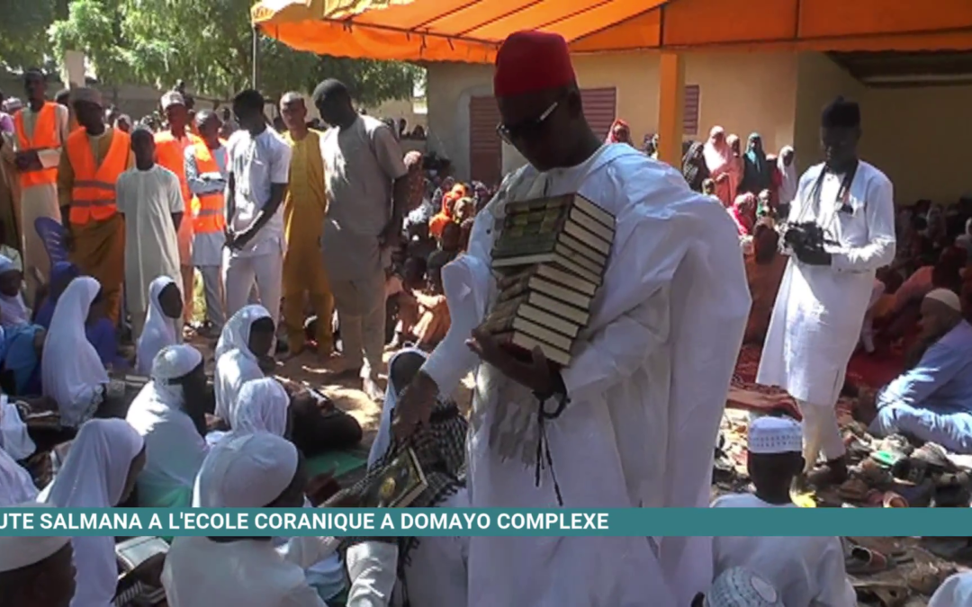 Soutien du Député Salmana a l’école Coranique  Biltaoul Falah de Domayo Loggol