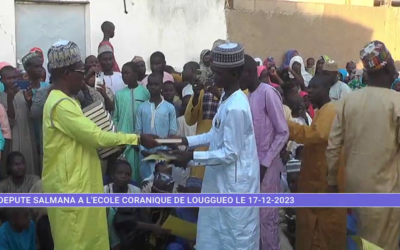 Député Salmana Soutient l&rsquo;École Coranique de Louggéo