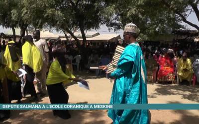 Député Salmana Soutient l&rsquo;École Coranique Mal Amadou de Meskine