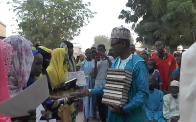 soutien du député Salmana á l&rsquo;école coranique Modibbo Mogom de Doursoungo