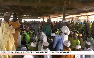 Soutien du Député Salmana Amadou Ali à l’École Coranique de Miskine(NOUROUL BAYANE)