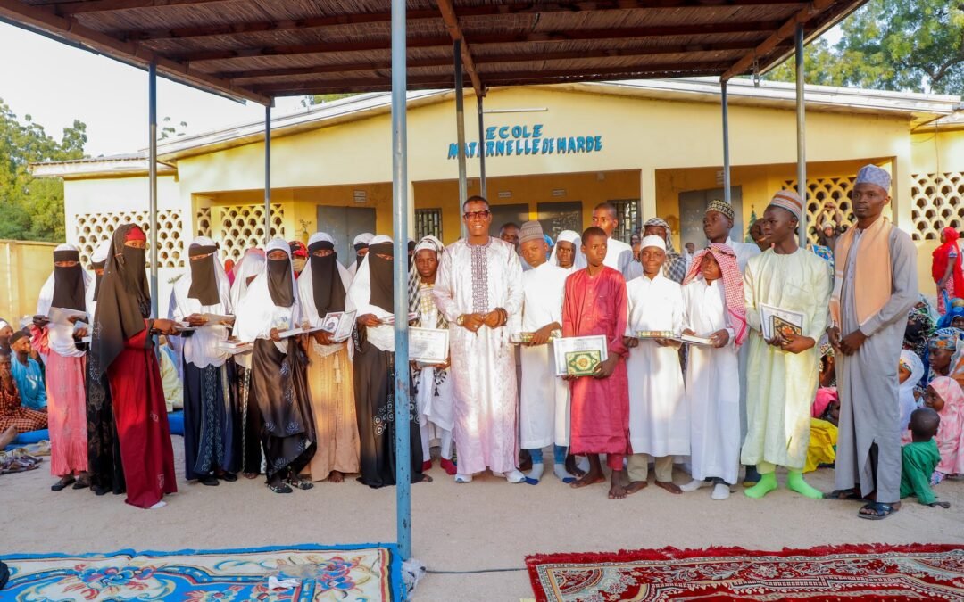 Le Député Salmana à l’Ecole coranique Madarassatul Al Quran de Hardé, ce Samedi 12 janvier 2025