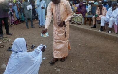 Le Député Salmana à l&rsquo;école coranique Mouhammadiyya Abdou Adam de Fassao, Mardi 31 décembre 2024.