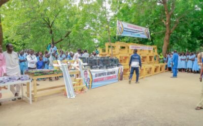 Le Député Salmana, Président National du RP fait un important don au lycée de Kongola ce 02/10/2025