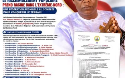 Décisions de désignation des responsables du Rassemblement Populaire (RP) par le Président National le Député Salmana.