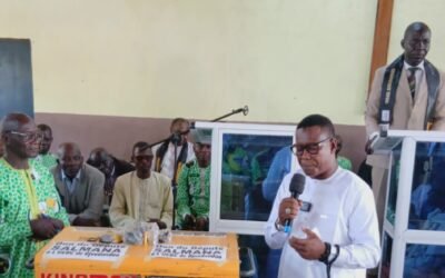 Le Député Salmana à l&rsquo;Eglise  UEBC Israël de Djoudandou à  l&rsquo;occasion de la célébration du Cinquantenaire de cette Eglise, Le 31 mai 2026.
