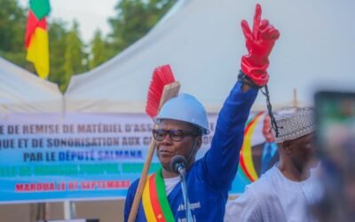 REMISE DE MATÉRIEL D&rsquo;ASSAINISSEMENT, DE LOGISTIQUE ET DE SONORISATION AUX GICS DE MAROUA par le Député SALMANA, Maroua le 07 septembre 2026